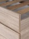 Кровать раздвижная Сириус, с ящиками, 90х200/180х200 см, дуб сонома | изображение 13