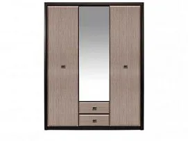 Шкаф платяной Коен SZF 3D2S Венге/Штрокс (NEW)