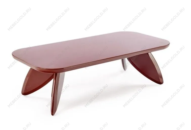 Стол журнальный Halmar SORAYA (бордовый) | изображение 1