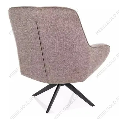 Кресло Signal HANA Brego (бежевый/черный) | изображение 1