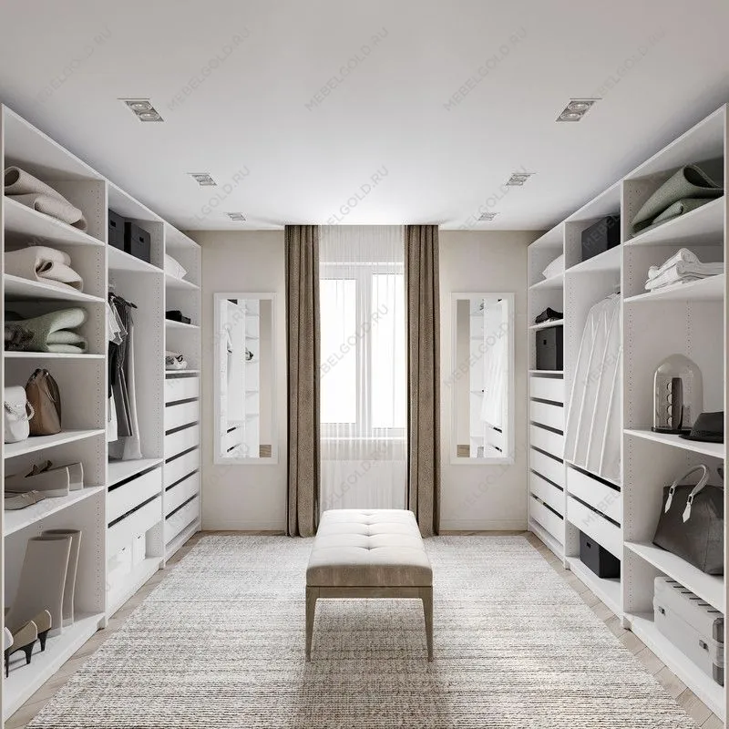 Полка МАКС в узкий однодверный шкаф, ДСП, цвет белый | изображение 3