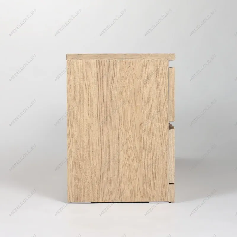 Комод Варма, 4 ящика, горизонтальный, 160х54х40 см, шпон натурального дерева, дуб беленый | изображение 14