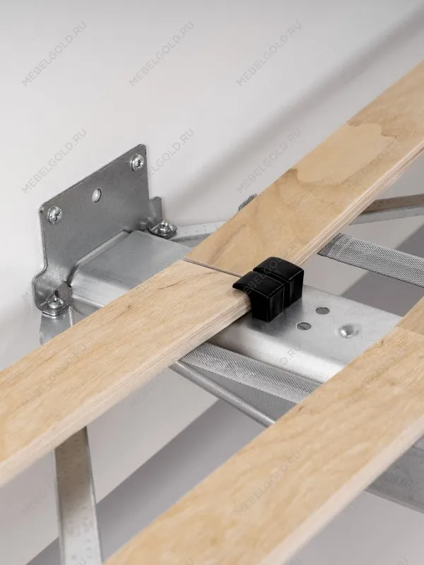 Кровать двуспальная Сага, 160х200 см, белая/ясень | изображение 7