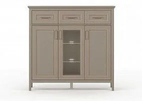 Тумба Классик KOM1W2D3S с подсветкой