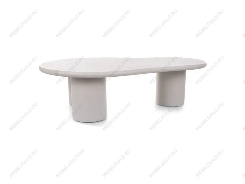 Стол журнальный Signal SELENA (светло-серый) 130/80/45