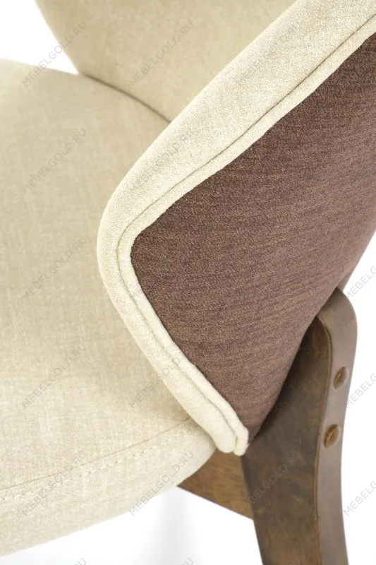 Стул кухонный Halmar K583 (бежевый/коричневый/орех) | изображение 7