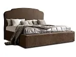 Кровать Римини 1,6 м, с подъемным механизмом (шоколад), РМКР-2[3], стеганые царги | изображение 1