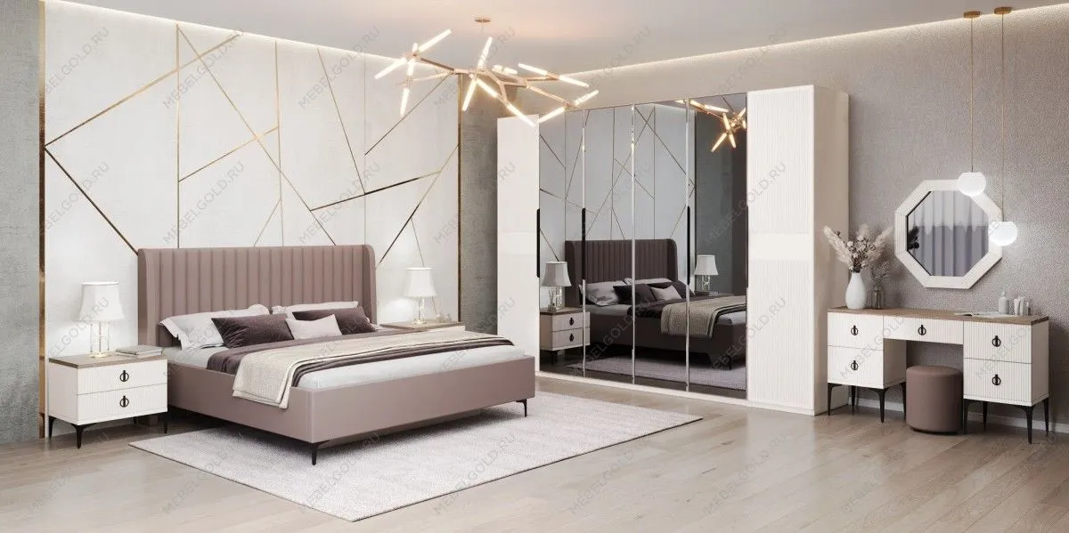 Кровать Стелла 160х200 белый | изображение 3