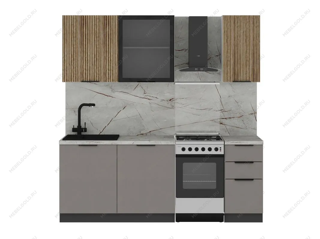 Кухня Ватель (возможный вариант комплектации 4)