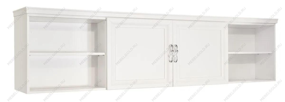 Секция навесная мост Мишель белый матовый | изображение 1