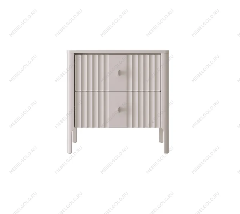 Тумба прикроватная Далия KOM2S персидский жемчуг