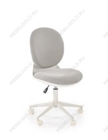 Кресло компьютерное Halmar ORION 2 (светло-серый/белый) | изображение 5