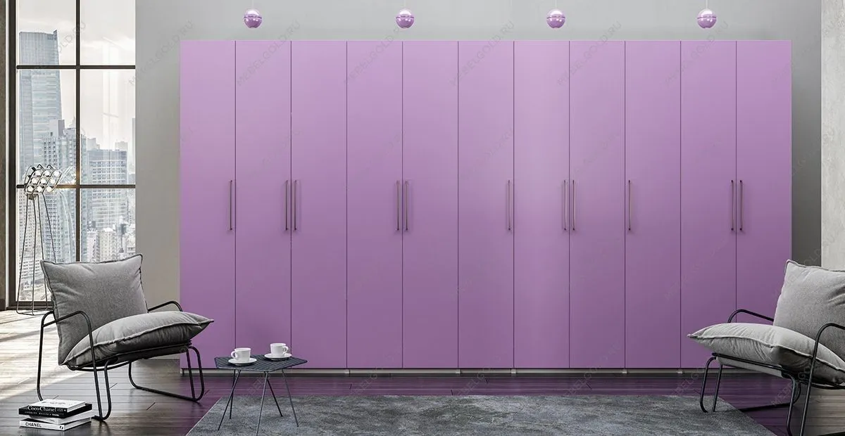 Шкаф Отис МН-039-04 П9 с фасадом МДФ (краска матовая RAL) | изображение 6