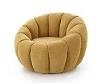 Кресло HALMAR GASPAR 2 горчичный | изображение 2