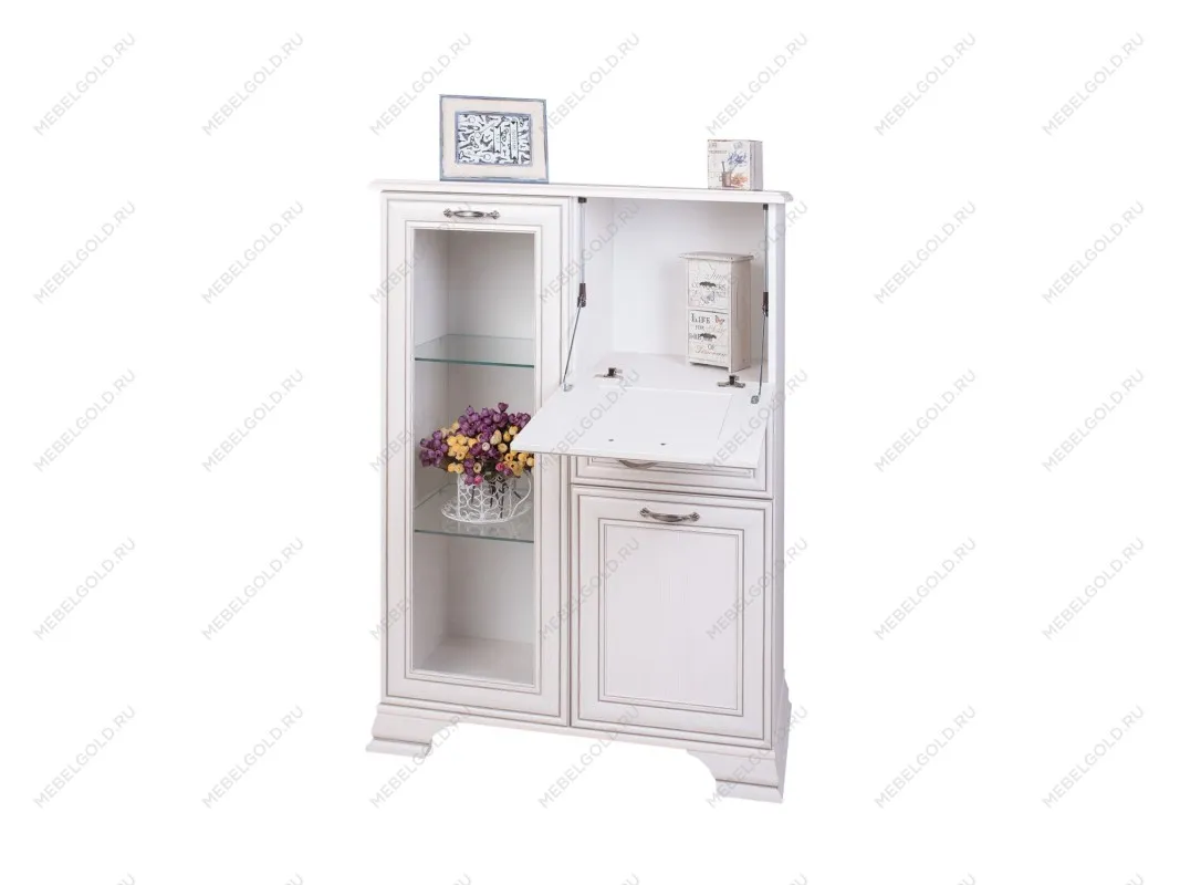 Тумба Тиффани 1V2D1S вудлайн кремовый | изображение 5