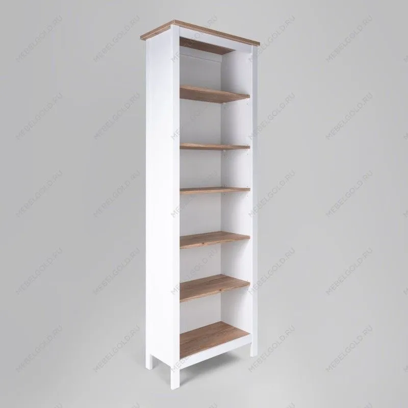 САГА стеллаж 70 белый/ясень | изображение 1