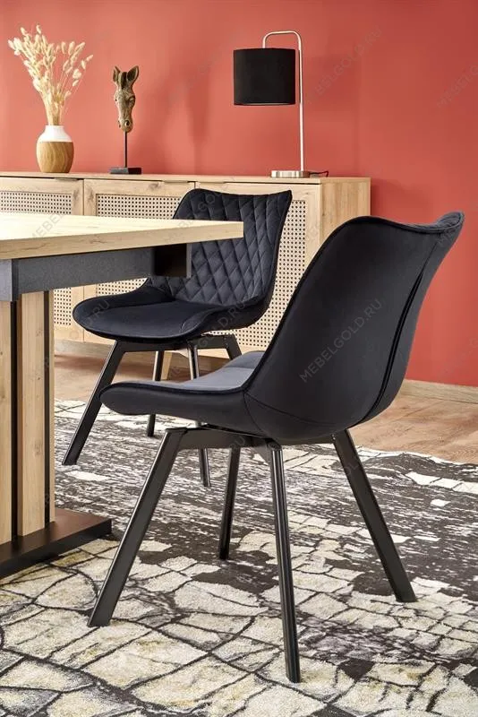 Стол обеденный Halmar LAMELLO 160 раскладной (дуб артизан/черный) | изображение 14