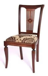 Стул Милорд №4 (Темный Орех+патина темная/ткань Сопрано шоколад)