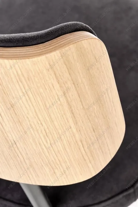 Стул кухонный Halmar SMART (дуб натуральный/черный) | изображение 9