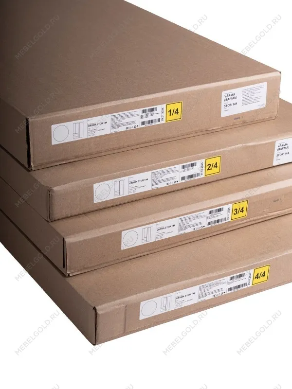 Шкаф распашной Варма СТОР, 144х57х222 см, белый | изображение 12