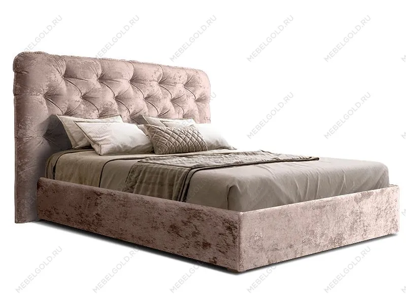 Кровать Bogemia 1,6 м, с подъемным механизмом (Розовая дымка) Sweet Dreams БМКР-1[3]