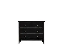 Комод 3 ящика Manhattan (Черный)