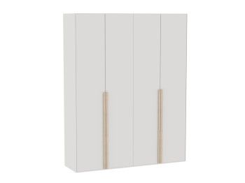 Шкаф 4-дверный с глухими дверями, Аврора (1812*522*2304) Дуб Мария/Кашемир