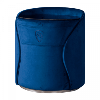 Пуф-тумба Гравитация (бархат) серебро Sweet dreams PS-101