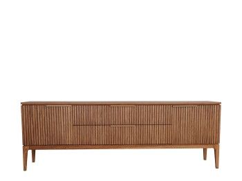 Тумба ТВ с 2-мя ящиками и 2-мя распашными фасадами Bryce