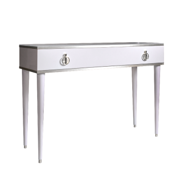 Стол туалетный Римини (Белый/Серебро) РМСТ-1