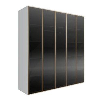 Шкаф 5-ти дв. Bogemia Air (Белый/Золото) БМШ2/5(5)