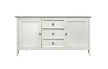 Комод 2 дверки 3 ящика Manhattan (Молочный)