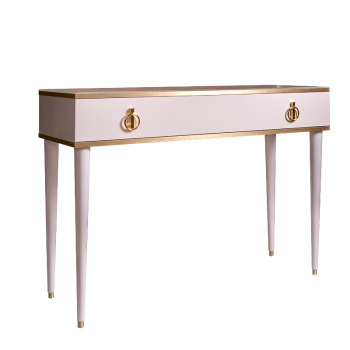 Стол туалетный Римини (Слоновая кость/Золото) РМСТ-1