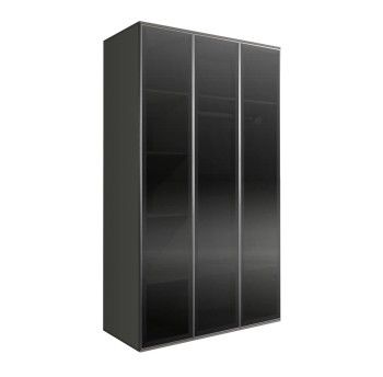 Шкаф 3-х дверный Bogemia Air (Серый/Серебро) БМШ2/3(3)