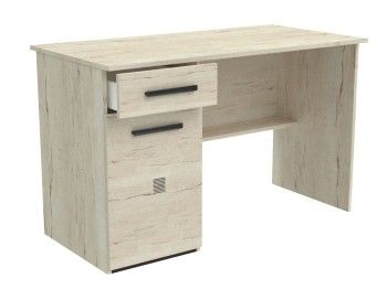 Стол письменный, Мале (1200*600*750) Дуб галифакс белый, 31210