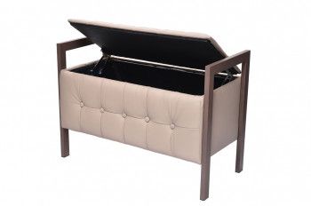 Пуф Луго (Леон) бежевый