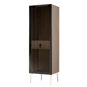 Витрина Bogemia Farfalle (Слоновая кость/Черный) БМВ1-1С(Fa)