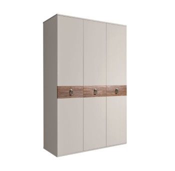 Шкаф 3-х дверный Bogemia Wood Fa (Шелк/Хром) БМШ2/3(Wo)