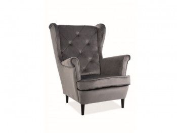 Кресло Signal LADY Velvet Bluvel 14 (серый)