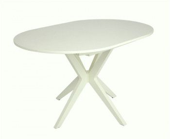 Стол Астерия (Эмаль 11 /шпон Бук) 1300(1750)*900