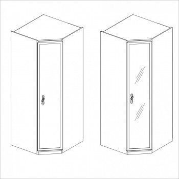 Натали секция угловая без зеркал белый глянец