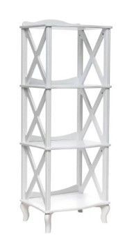 Этажерка-стеллаж Джульетта-3 (Молочный дуб)
