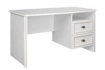 м. Римская - Стол письменный Натали белый глянец
