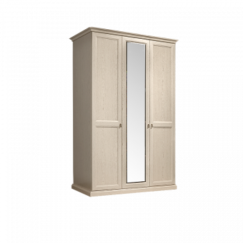 Шкаф 3-х дв. (с зеркалом) для платья и белья Венеция дуб седан ВНШ1/3