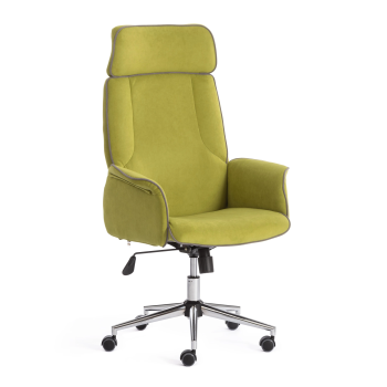 Кресло CHARM, флок, олива, 23