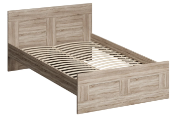 БРИМНЭС / СИРИУС кровать двойная ИКЕА / IKEA 120х200 сонома