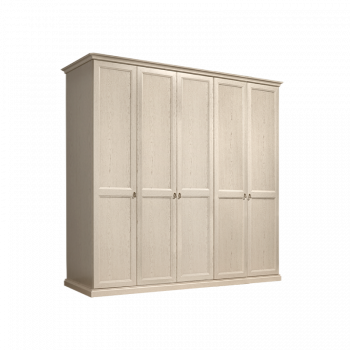Шкаф 5-и дв. (без зеркал) для платья и белья Венеция дуб седан ВНШ2/5