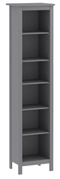 САГА стеллаж 50 серый
