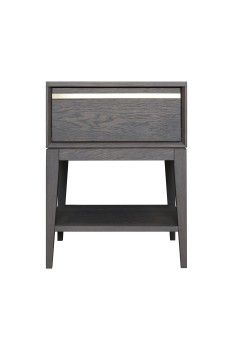 Тумба прикроватная Сидней 1 ящик, дуб графит