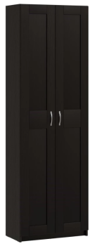 Шкаф МАКС двухдверный узкий, ДСП, цвет Дуб Венге